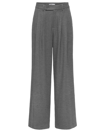 Only - ONLMiles Pleat Wide Hose - Medium Grey